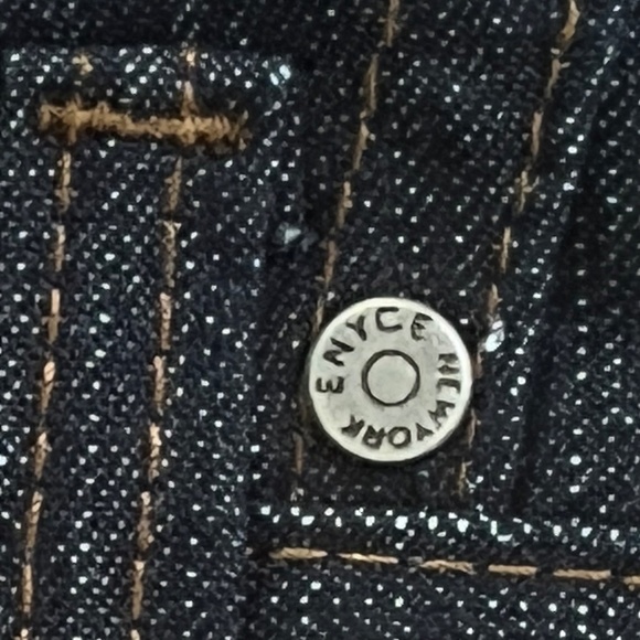 Vintage Enyce by Sean Combs men's baggy denim jort/shorts waist size 48 - Picture 14 of 14